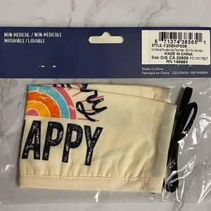 Non- Medical Reusable Adult Face Mask- Don’t Worry Be Happy
